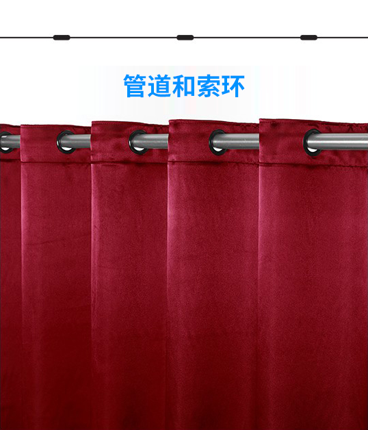 通用舞臺吊桿帶您了解箱形\平行\(zhòng)刀形\捏形\按扣軌道等舞臺幕布褶皺類型(附圖)